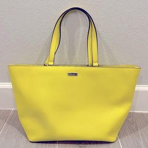 Kate Spade chartreuse purse